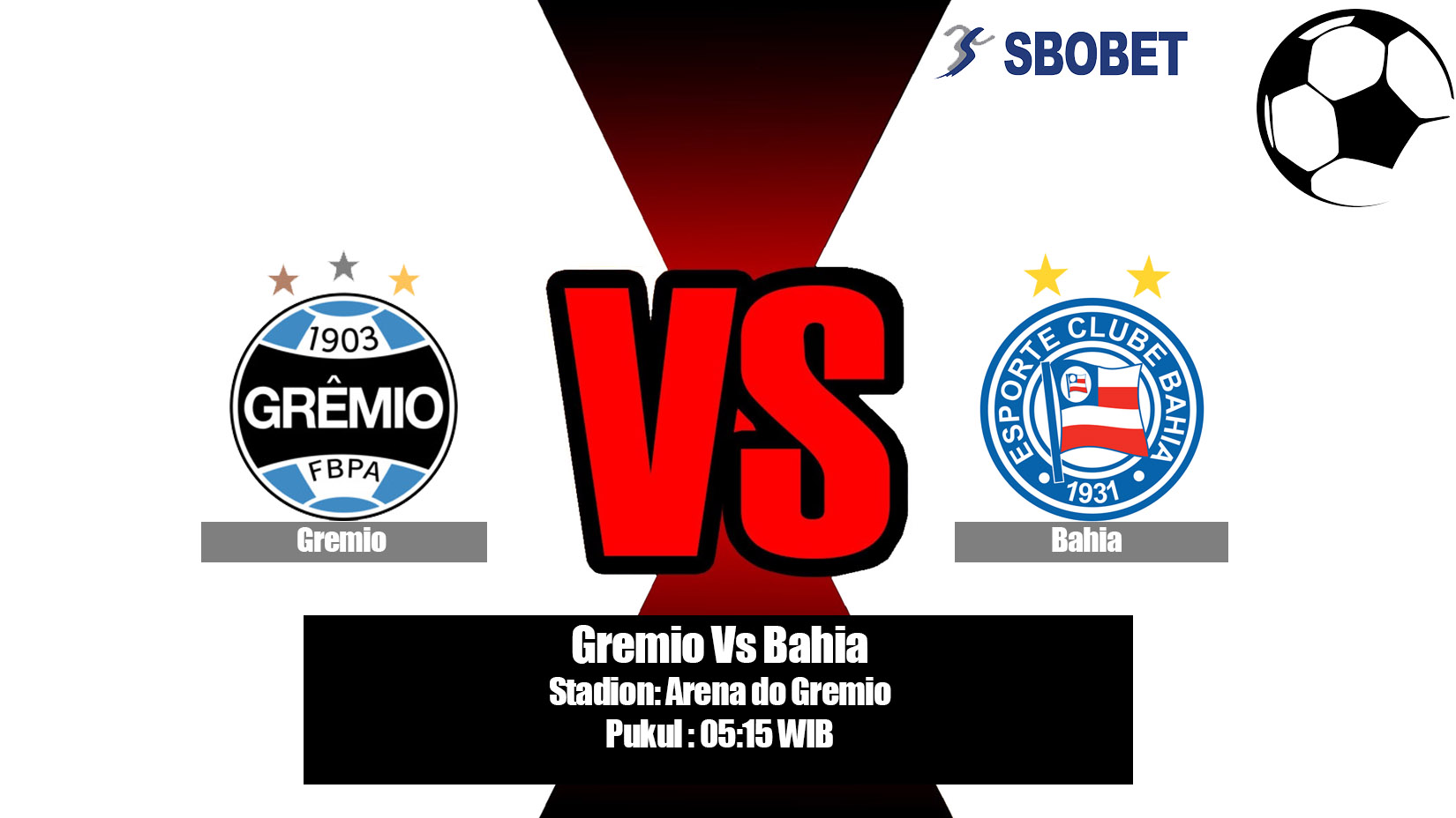 Prediksi Bola Gremio Vs Bahia 11 Juli 2019