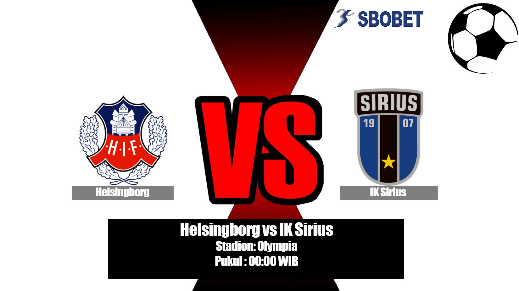 Prediksi Bola Helsingborg vs IK Sirius 16 Juli 2019