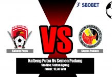 Prediksi Bola Kalteng Putra Vs Semen Padang 2 Agustus 2019