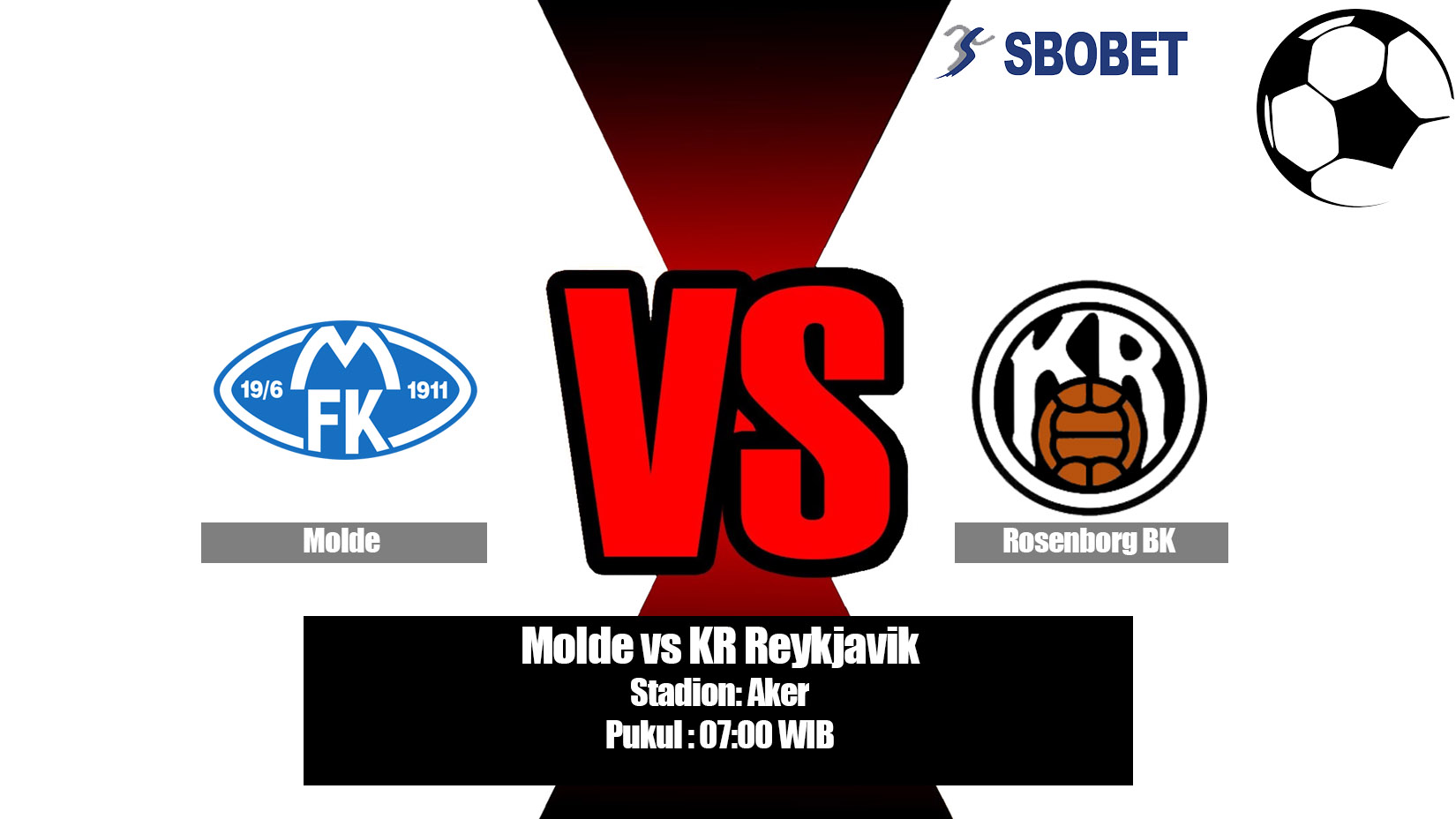 Prediksi Bola Molde vs KR Reykjavik 12 Juli 2019