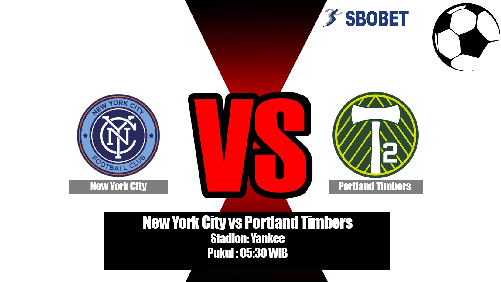 Prediksi Bola New York City vs Portland Timbers 8 Juli 2019