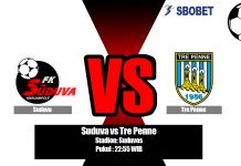 Prediksi Bola Suduva vs Tre Penne 30 Juli 2019