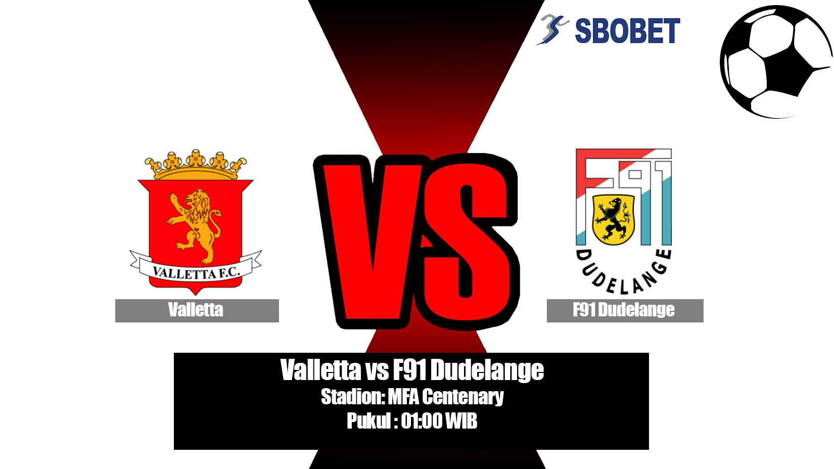 Prediksi Bola Valletta vs F91 Dudelange 17 Juli 2019