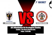 Prediksi AFC Wimbledon Vs Accrington Stanley 17 Agustus 2019