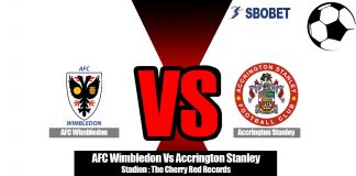 Prediksi AFC Wimbledon Vs Accrington Stanley 17 Agustus 2019