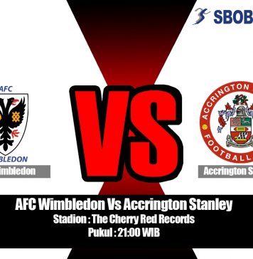 Prediksi AFC Wimbledon Vs Accrington Stanley 17 Agustus 2019
