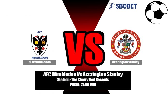 Prediksi AFC Wimbledon Vs Accrington Stanley 17 Agustus 2019