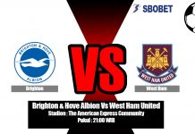 Prediksi Brighton & Hove Albion Vs West Ham United 17 Agustus 2019