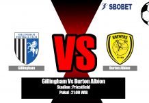 Prediksi Gillingham Vs Burton Albion 10 Agustus 2019