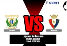 Prediksi Leganes Vs Osasuna 18 Agustus 2019