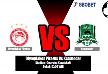 Prediksi Olympiakos Piraeus Vs Krasnodar 22 Agustus 2019