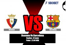 Prediksi Osasuna Vs Barcelona 31 Agustus 2019