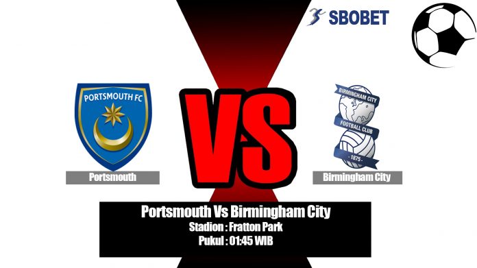 Prediksi Portsmouth Vs Birmingham City 07 Agustus 2019