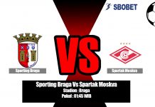 Prediksi Sporting Braga Vs Spartak Moskva 23 Agustus 2019