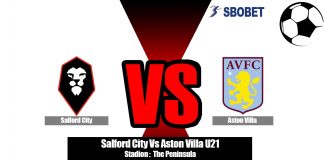 Prediksi Salford City Vs Aston Villa U21 04 September 2019