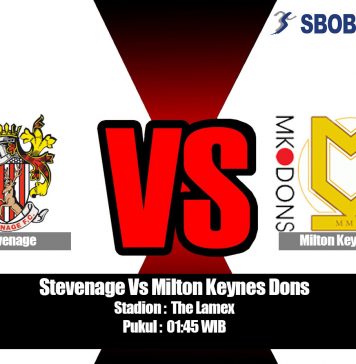 Prediksi Stevenage Vs Milton Keynes Dons 04 September 2019